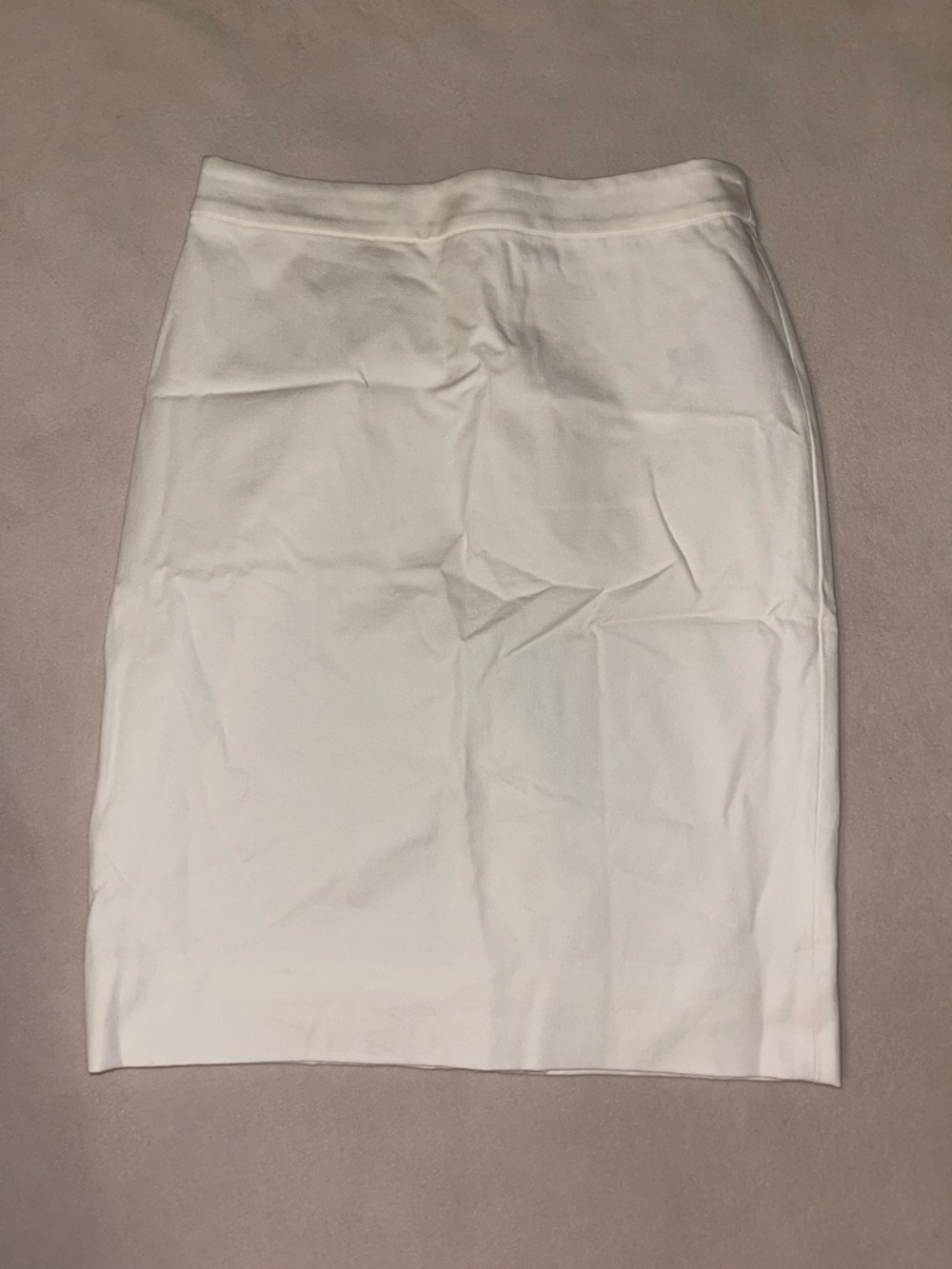J. Crew White Pencil Skirt - Classic Straight Silhouette